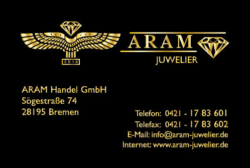 ARAM Juwelier - Gold und Goldschmuck, Diamanten und Diamantschmuck